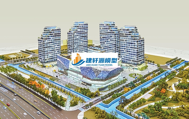 嘉鱼智慧城模型